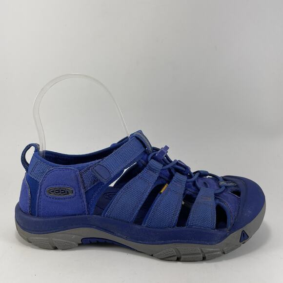 Keen Newport H2 Water Sandals Active Shoes Youth Kid Size 4 Blue Boys Unisex - Picture 1 of 9